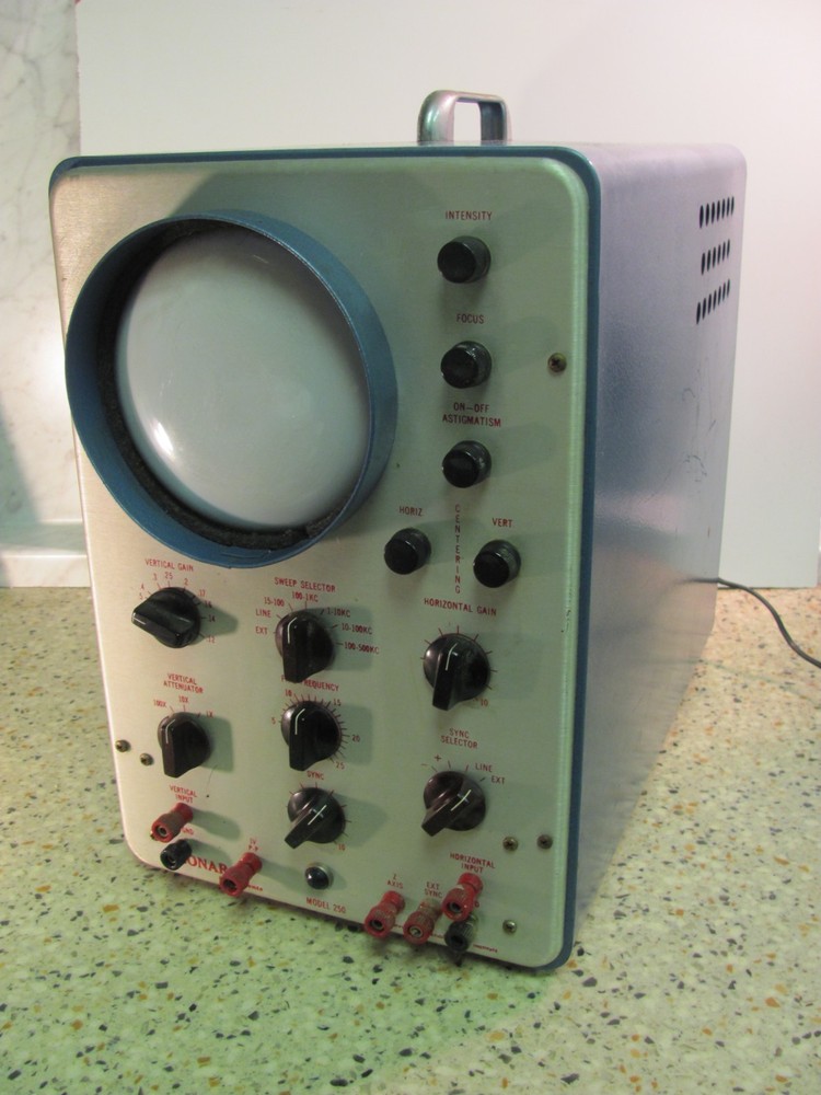 Vintage Conar 250 Oscilloscope