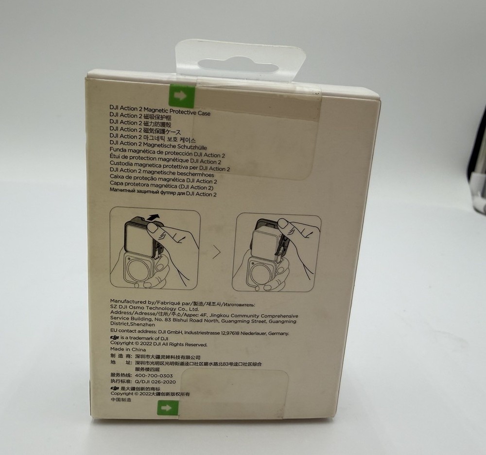 DJI Action 2 Magnetic Protective Case Black - New