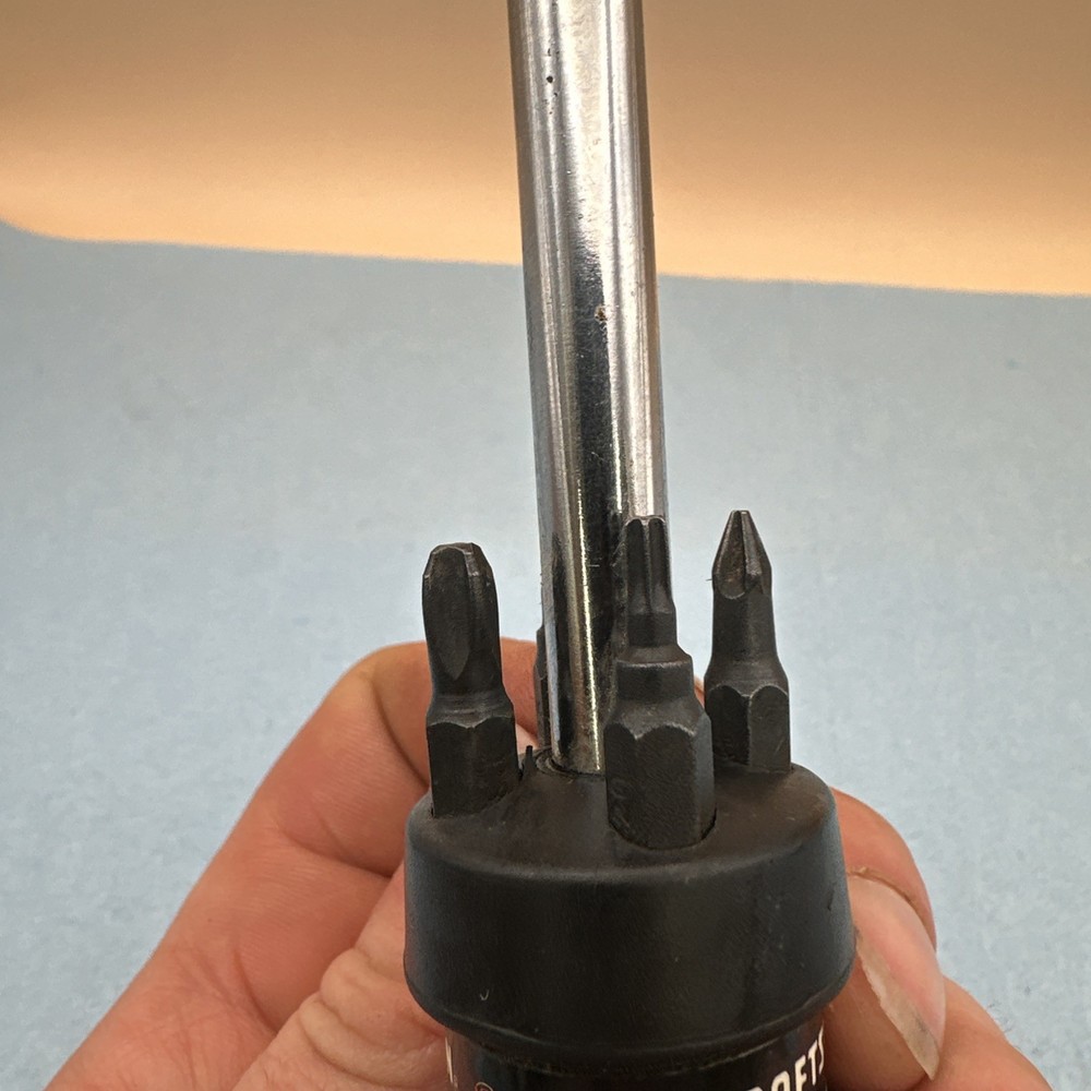 Sears Craftsman Vintage Multi Bit Screwdriver Excellent Condition!