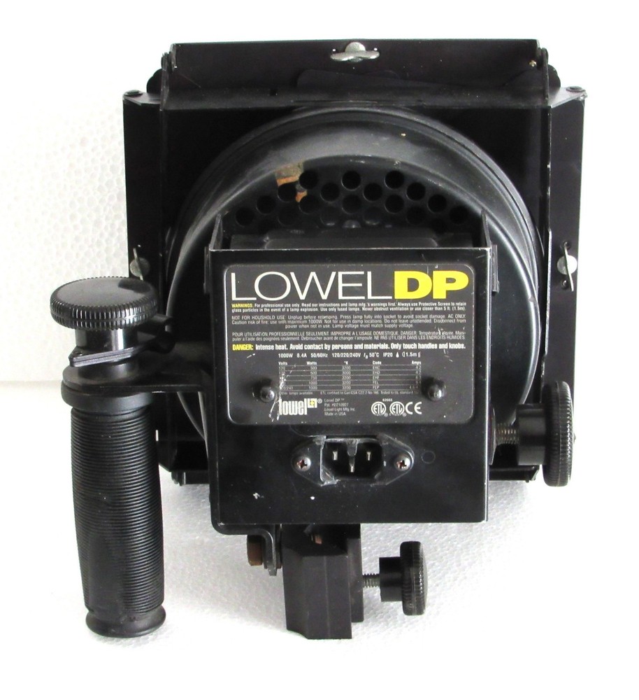 Lowel DP 1000W Halogen Light Unit with Adjustable Barn Doors