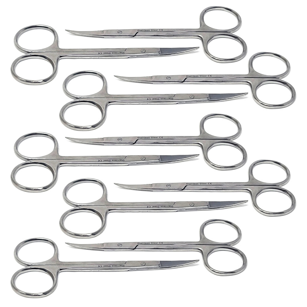 IRIS Dissecting Scissors Set 4.5" Shears Ideal for Lab Students & Training