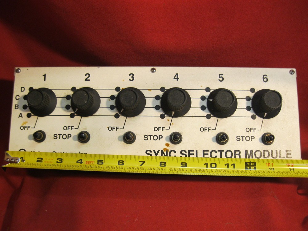 Kelmar Systems Inc Sync Slector Module Theater Theatre Auditoriums 8527-6