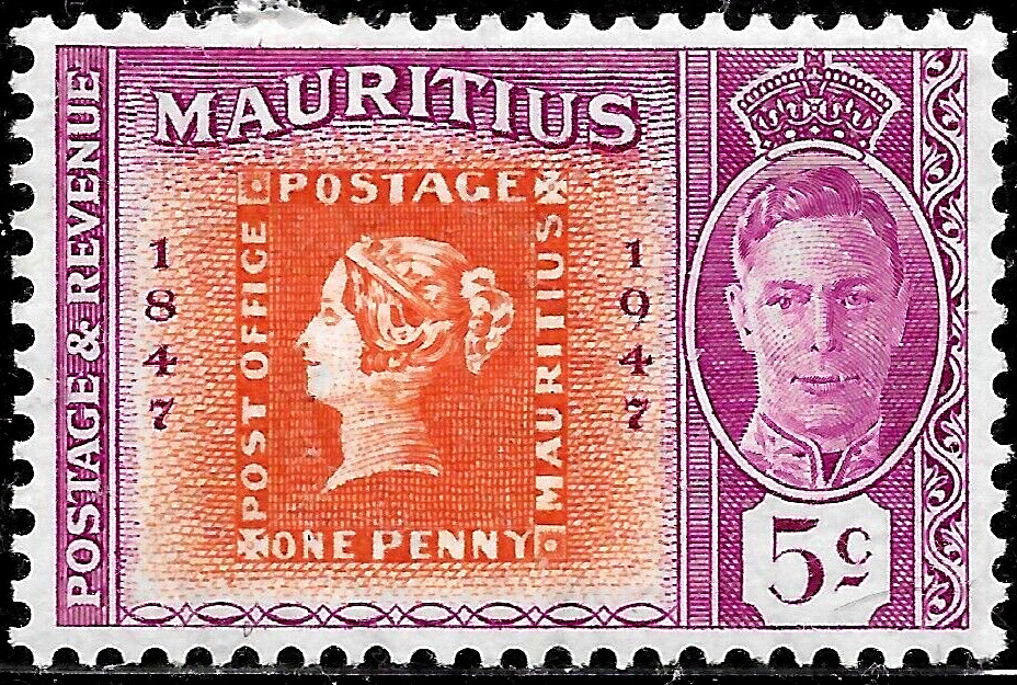1948🔥 MAURITIUS🔥 SC#225 MH OG VF