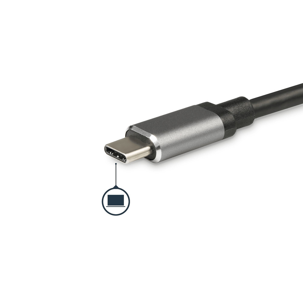 NEW Startech 2m Thunderbolt 3 20Gbps USB-C Cable 2 Metres White