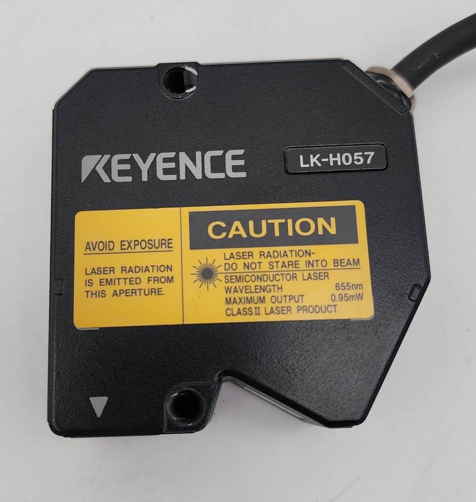 Keyence LK-H057 WIDE TYPE LASER CLASS 2 DIFFUSE REFLECTIVE LKH057 *NDA AVAILABLE