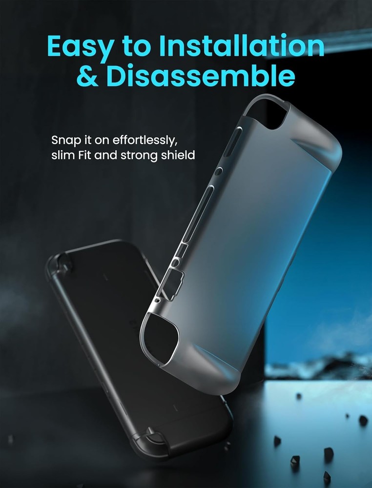 Protective Case for Nintendo Switch 2 Ergonomic Shock-Absorbing Shell