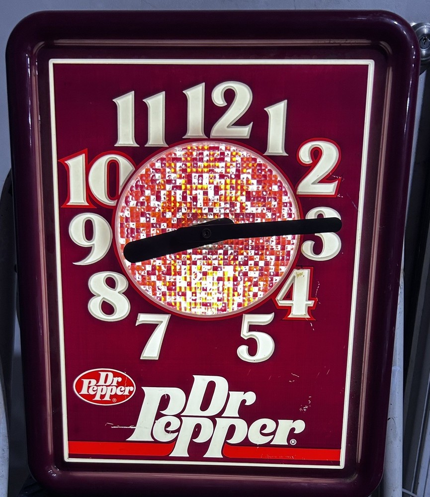 Dr Pepper Clock