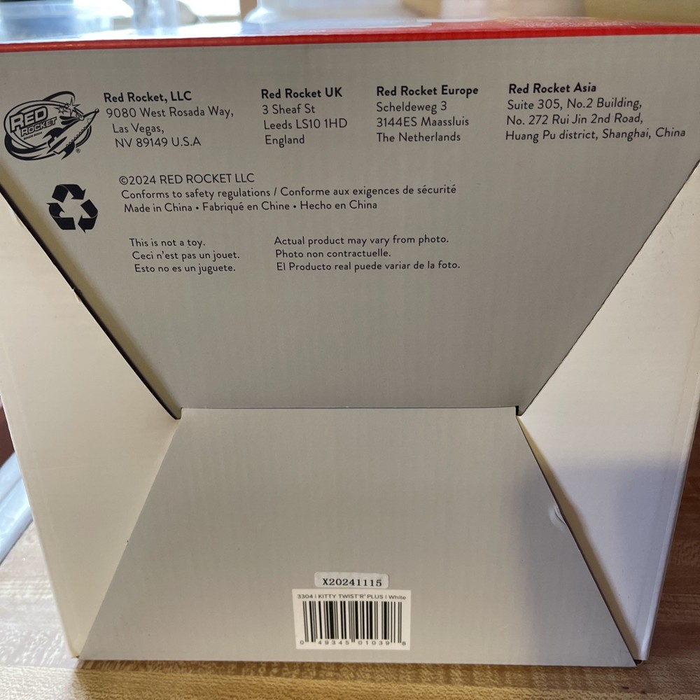 Kitty Twister Litter Disposal System Red Rocket
