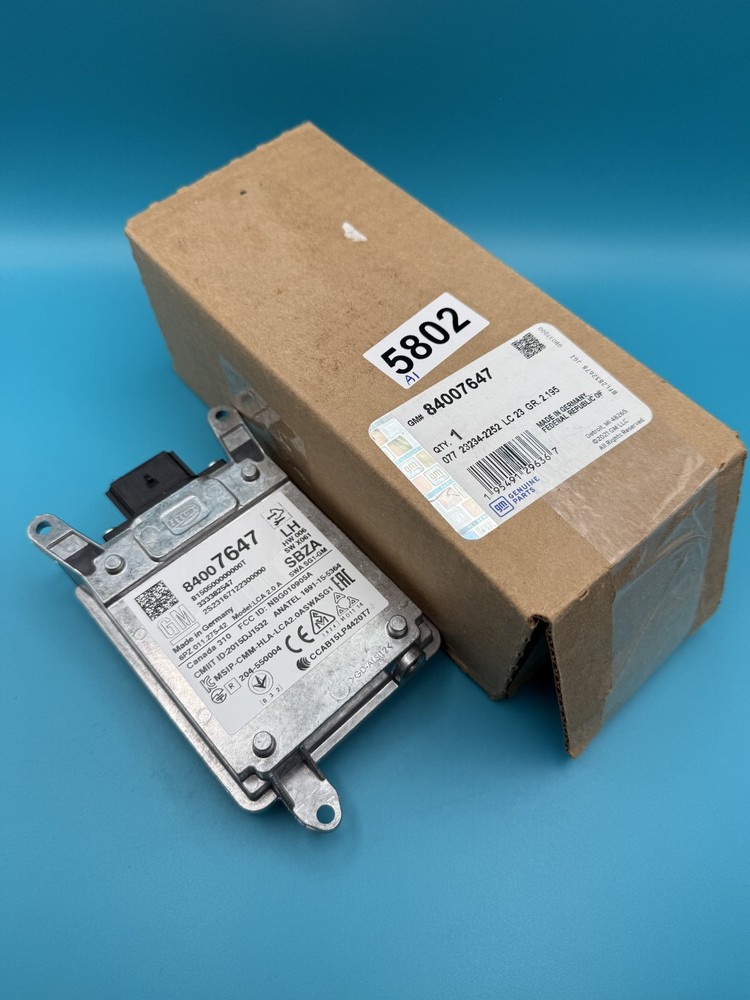 OEM GM Object Sensor Module 2014 - 2017 Buick Regal and Other Models 84007647