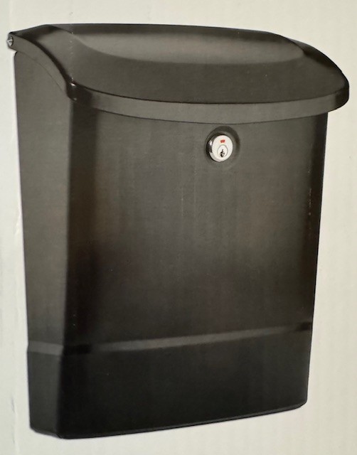Architectural Mailboxes Parkside Wall-Mounted Mailbox Black Ships FREE in the US
