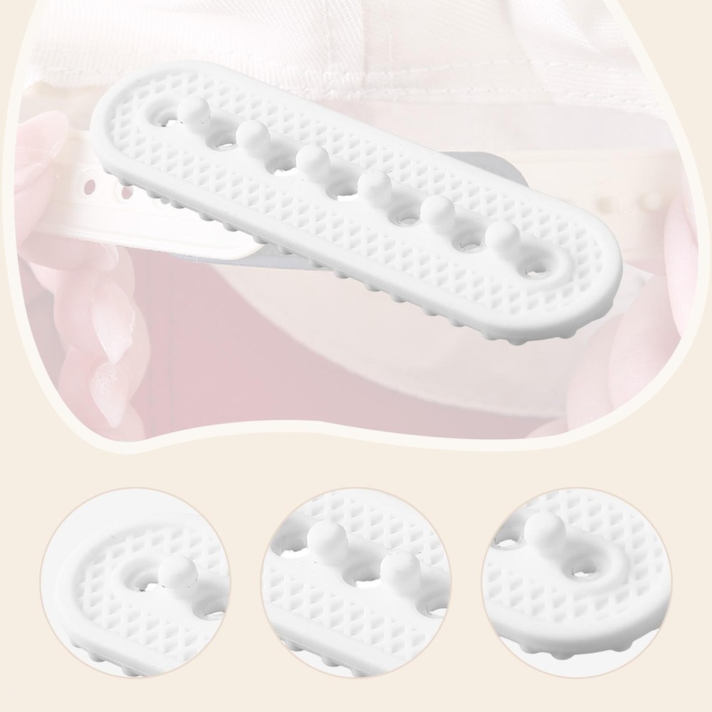 Hat Size Extenders Replacement with 7 Holes Adjustment Snap Extension