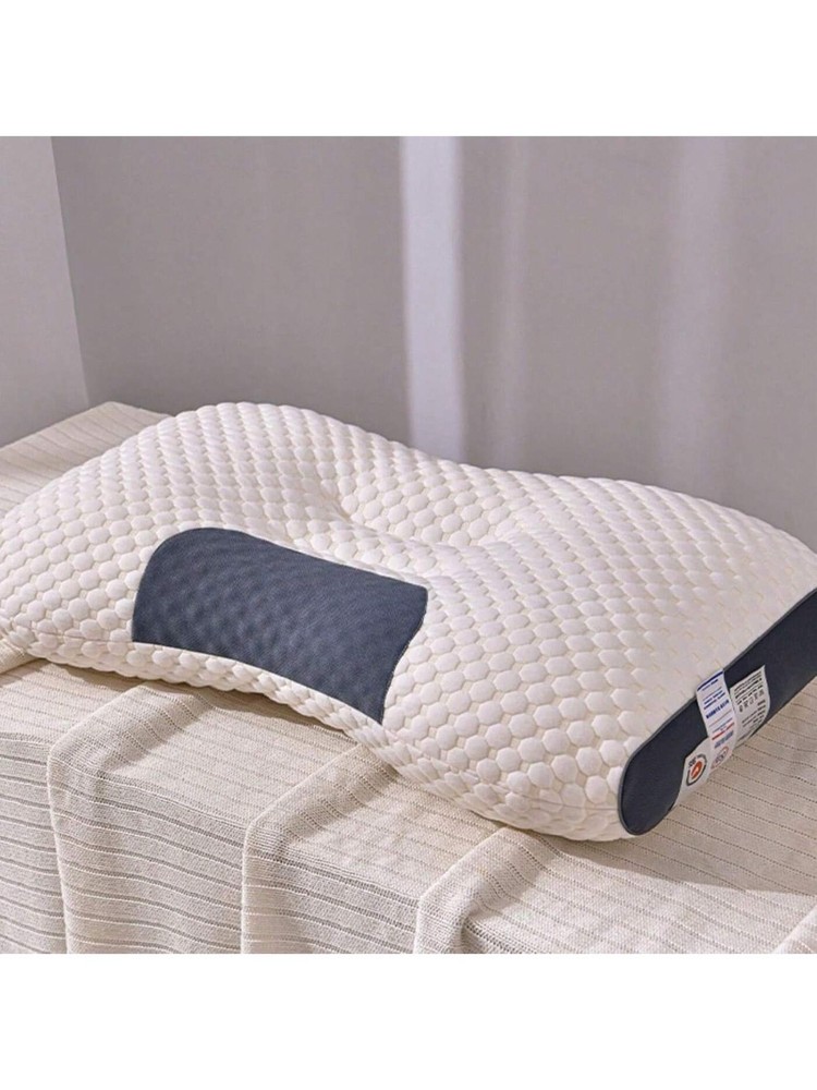 2 Pcs Ergonomic Neck Pillow Help Massage, Soft, Adjustable Sleeping 100% UPGRADE