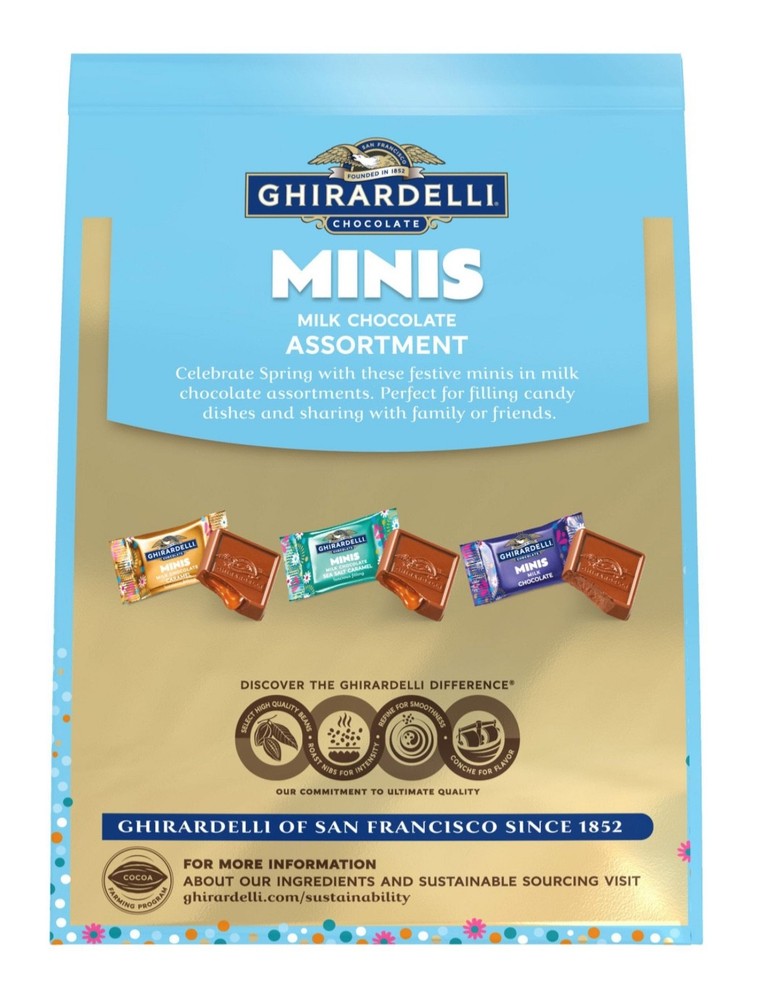 GHIRARDELLI SPRING MINI ASSORTMENT, 16.1 OZ