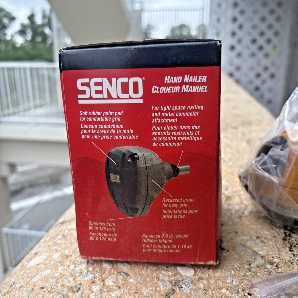 Senco Hand Nailer PC0781 with Leather Grip