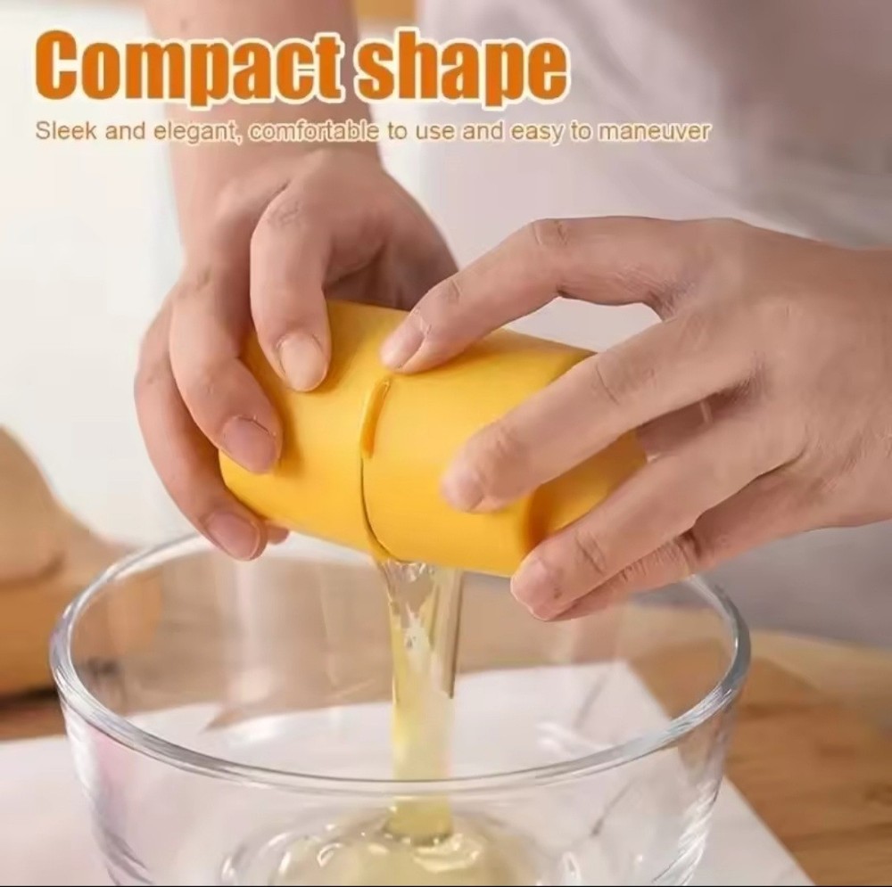 Portable Egg Opening Machine Quick Egg Beater Kitchen Egg Sheller Egg Separator