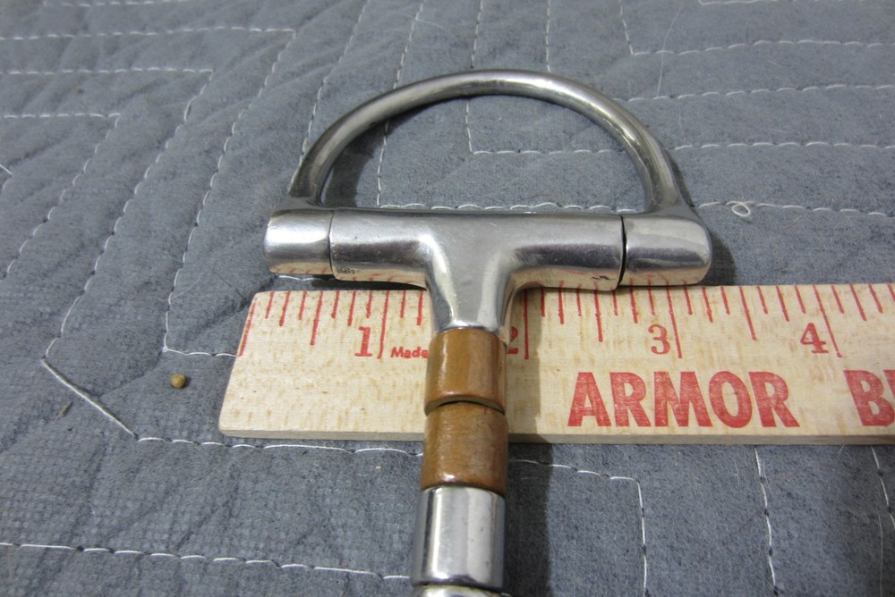 5" D Ring Horse Stainless Steel Snaffle Bit w/Copper Rollers