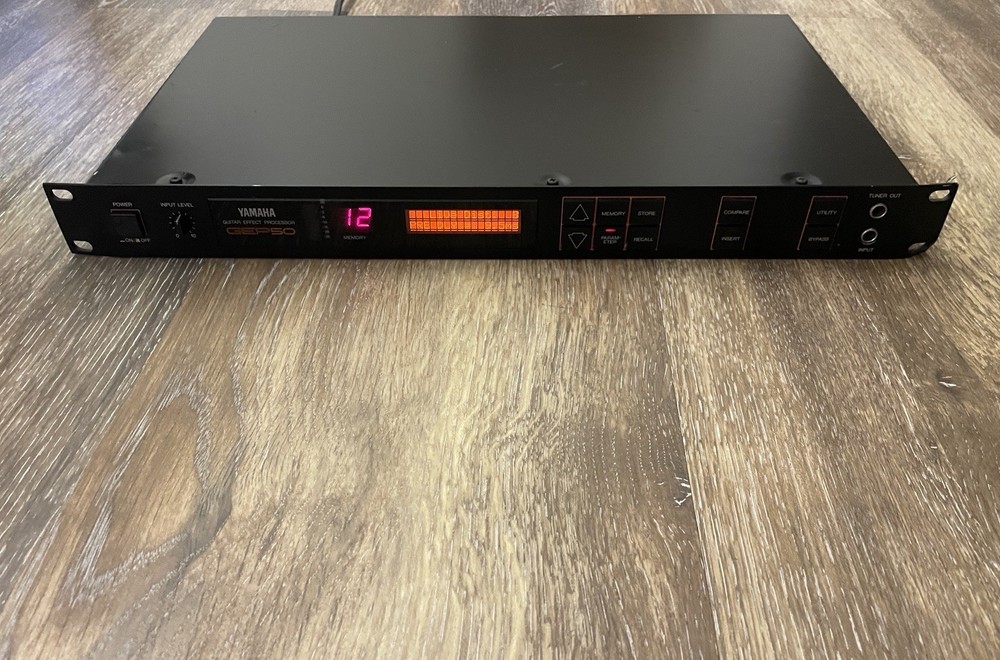 Yamaha GEP50 Guitar Effects Processor – Multi-Effects Rack Unit