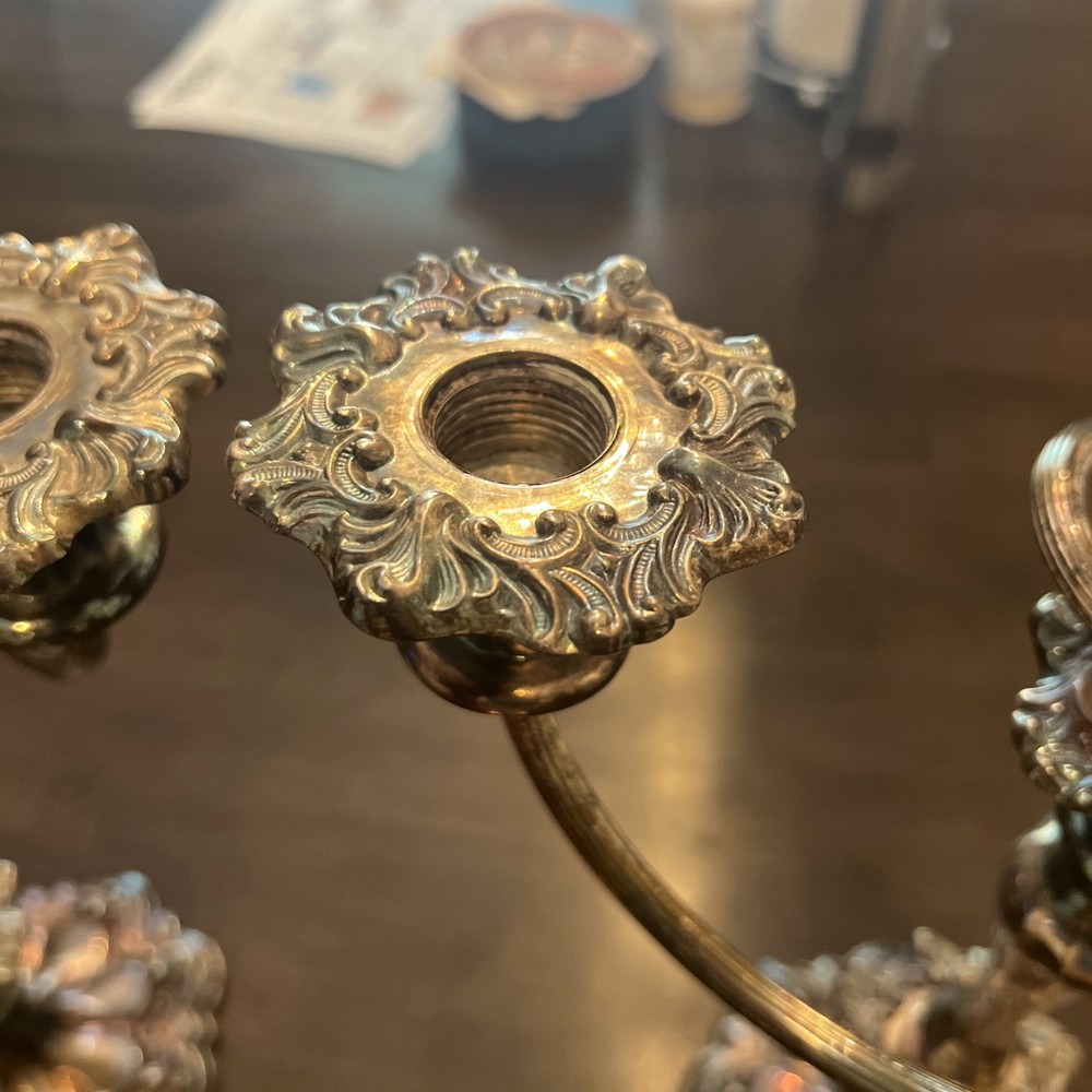 Antique Candlesticks (believed Sterling)