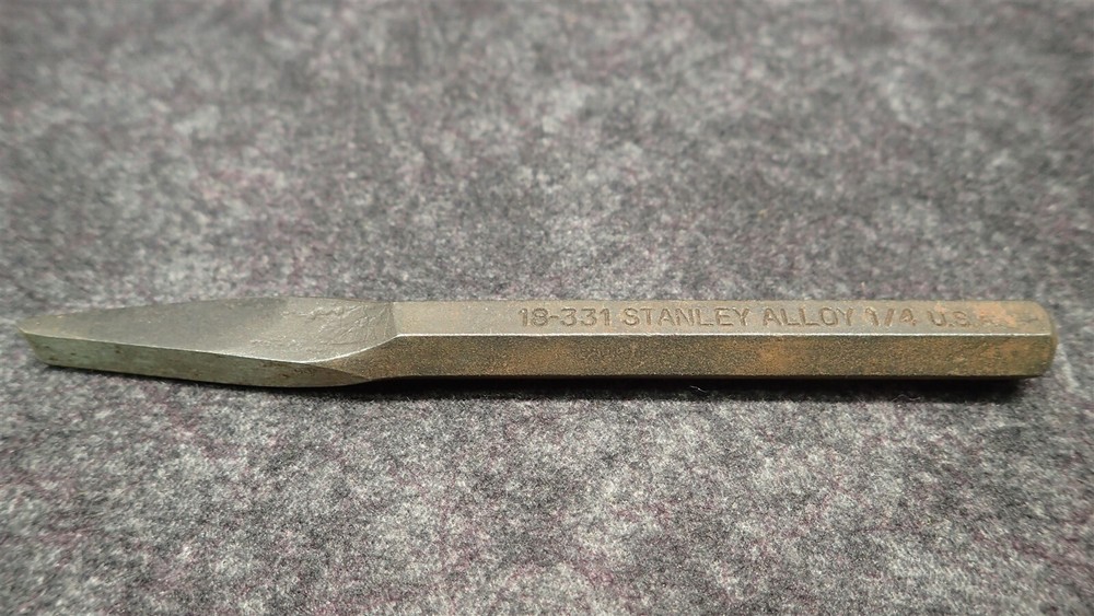 STANLEY 18-331 CAPE CHISEL 1/4" x 5" OAL (BN15)