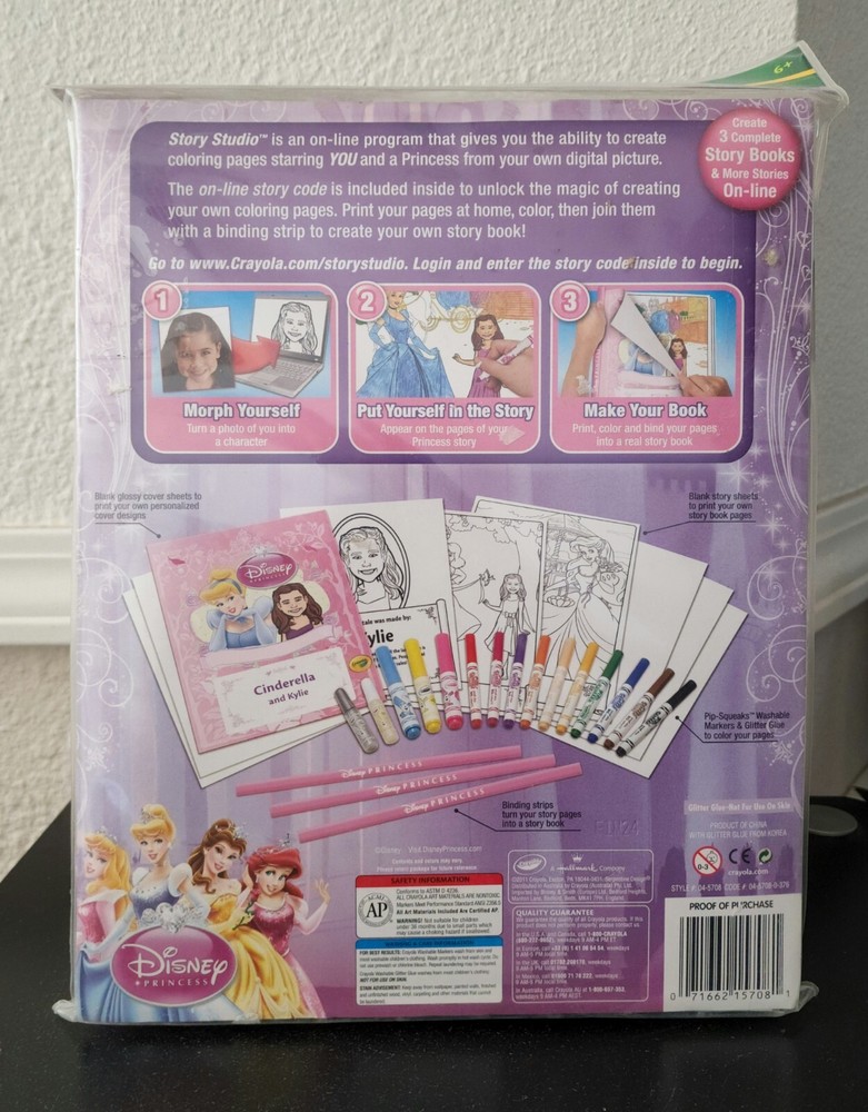 Crayola Disney Princess Story Studio
