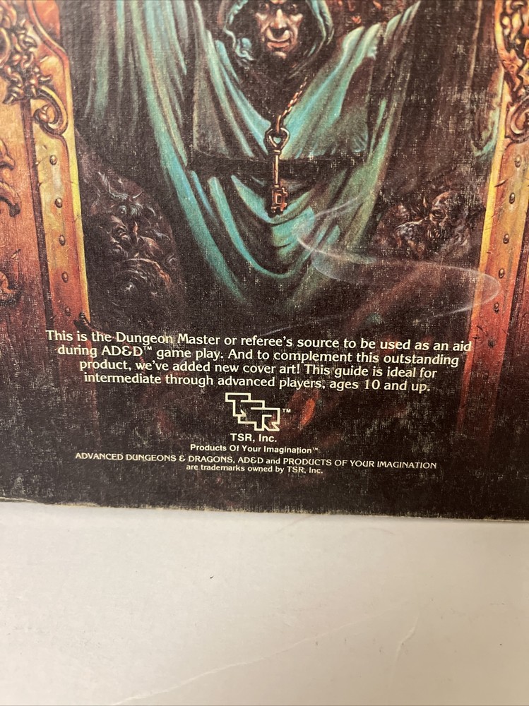 Advanced Dungeons & Dragons Dungeon Masters Guide 1979 Revised TSR Gary Gygax