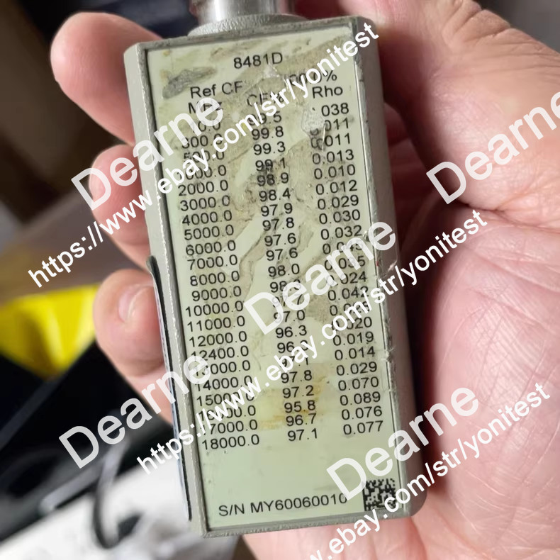 Agilent 8481D 10M-18GHz power sensor