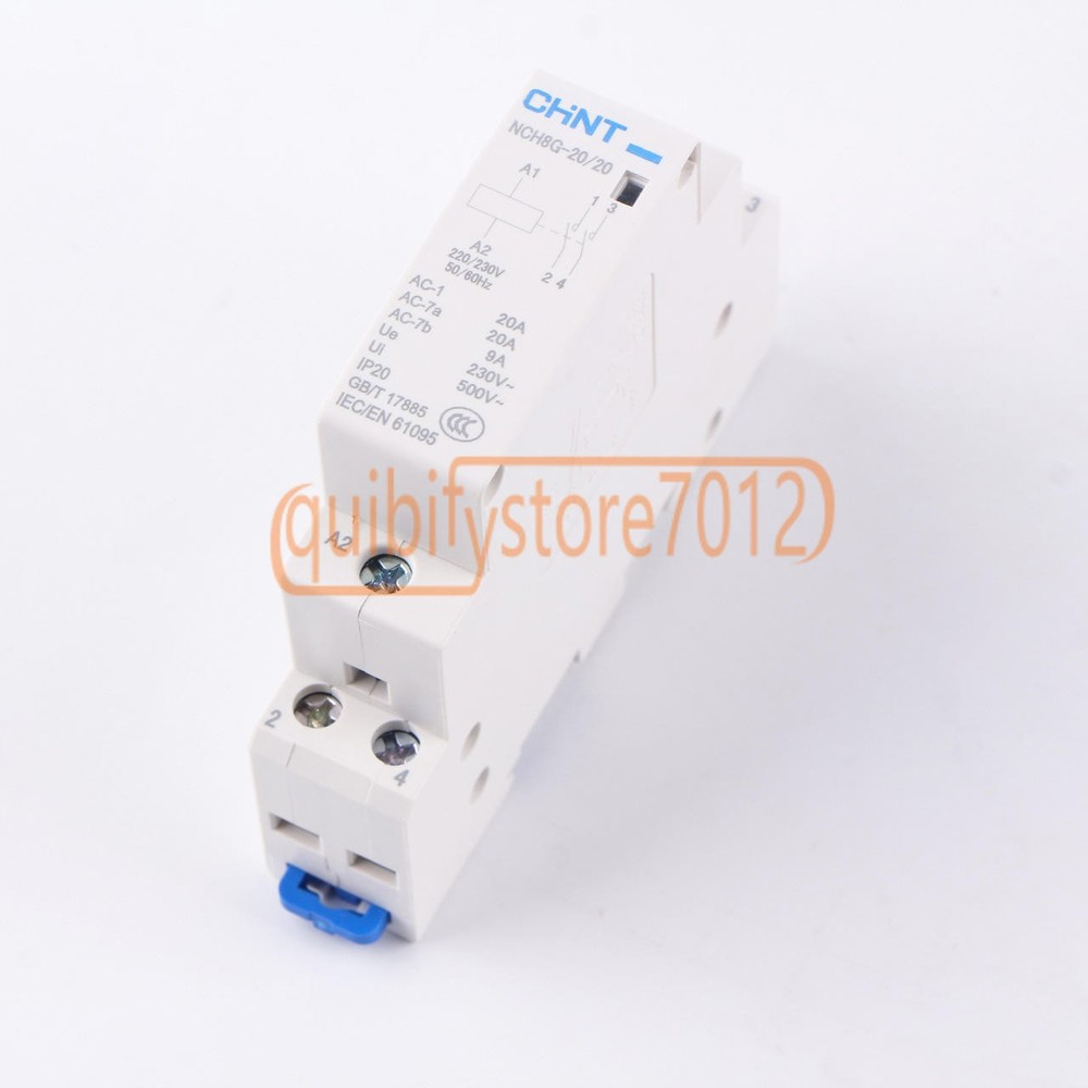 ONE NEW CHNT AC Contactor 220V NCH8G-20/20 20A
