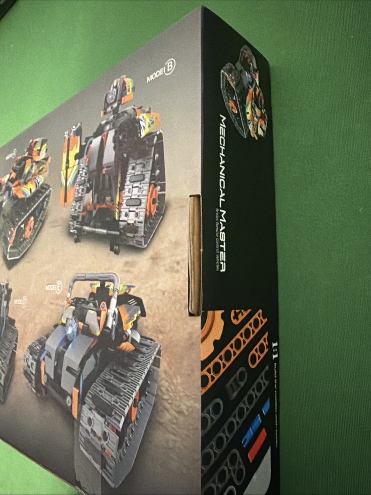 HODURGYI 564-piece 5-in-1 Interactive Robot Building Set with App & Remote