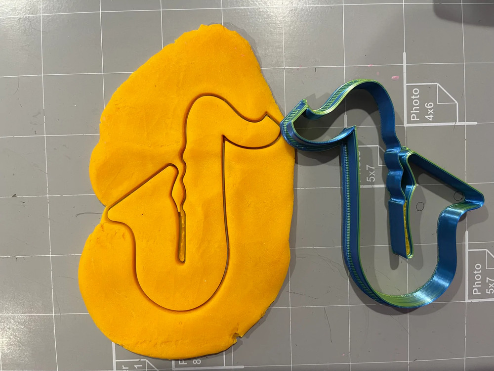 Saxophone Cookie Cutter