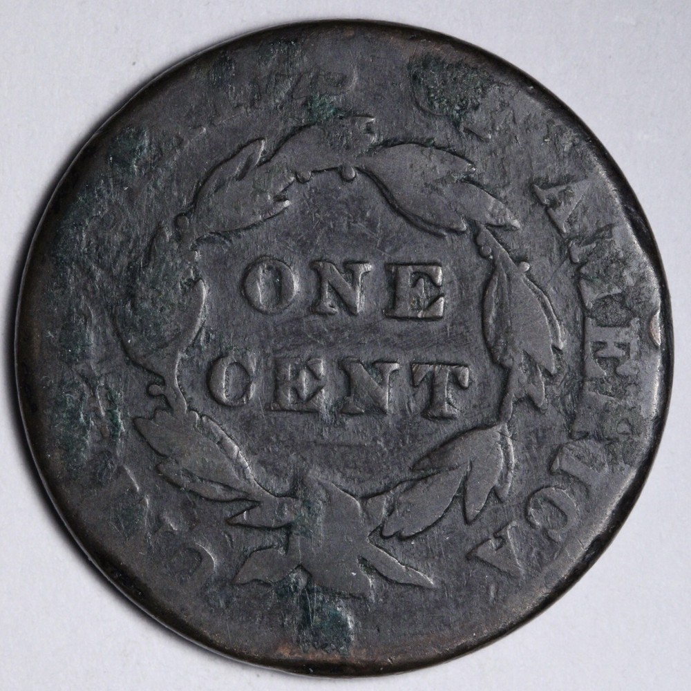 1822 Coronet Head Large Cent VG E109 ACN