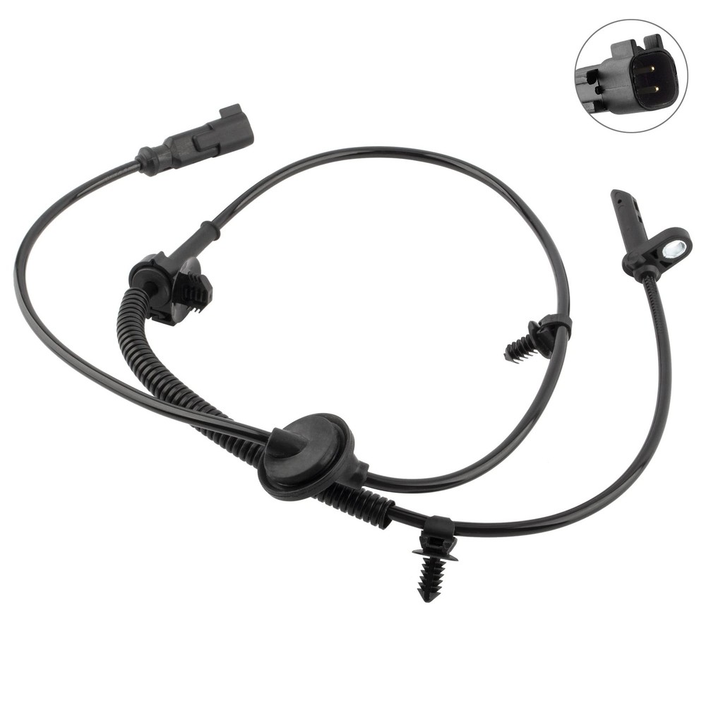 BOXI Front Left or Right ABS Wheel Speed Sensor Fit for 2009-2017 Chevy...