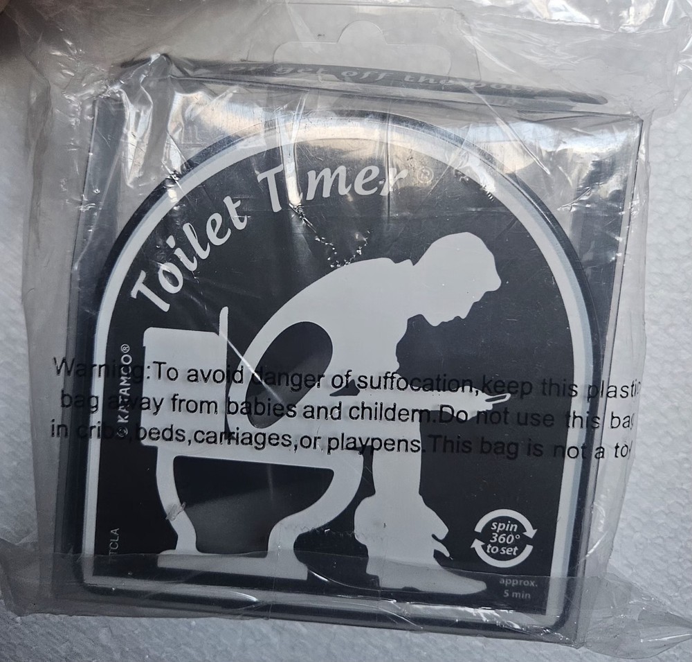 ❤️💙Katamco Toliet Timer Novelty 💙