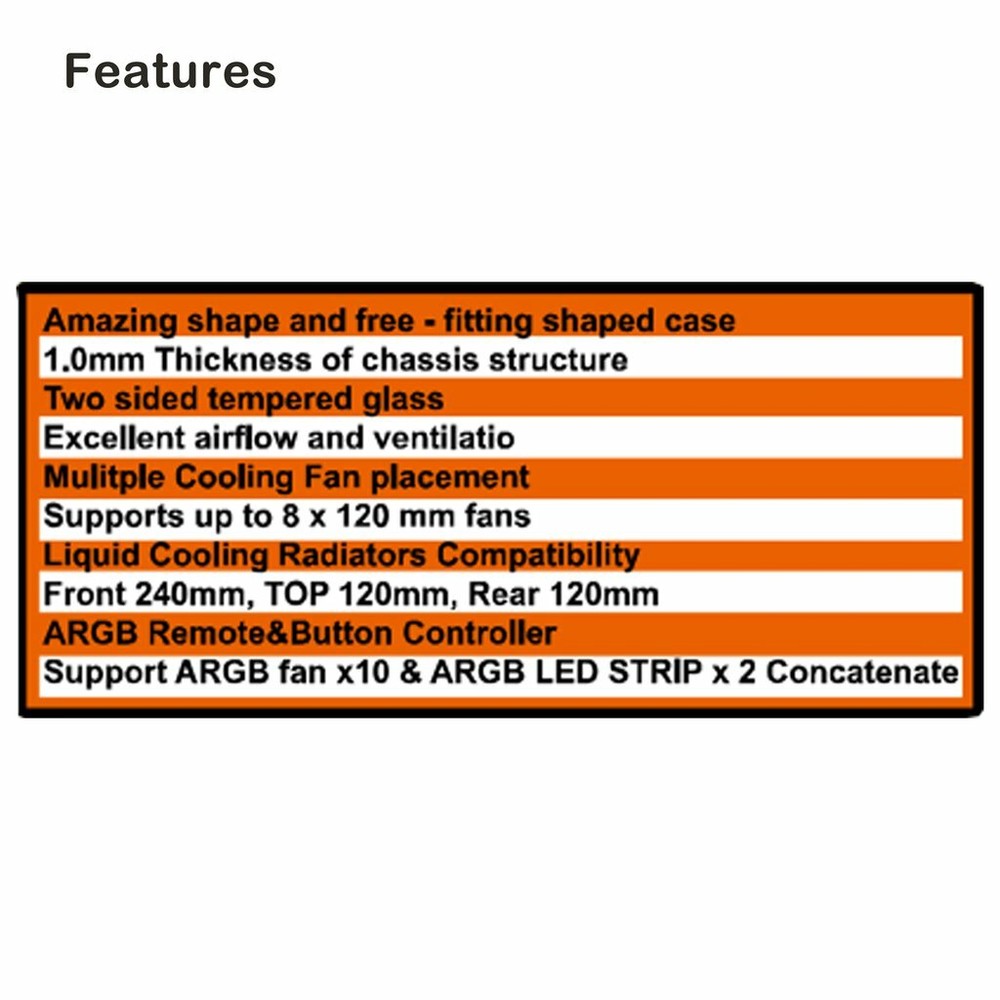 RAIDMAX EVERST ATX Computer Case