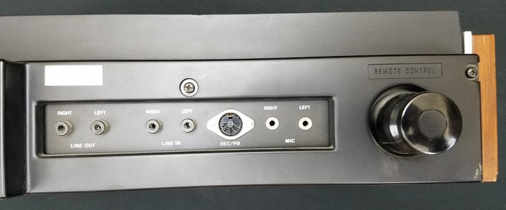 VINTAGE TECHNICS BY PANASONIC DIRECT DRIVE CASSETTE STEREO DECK RS-276US