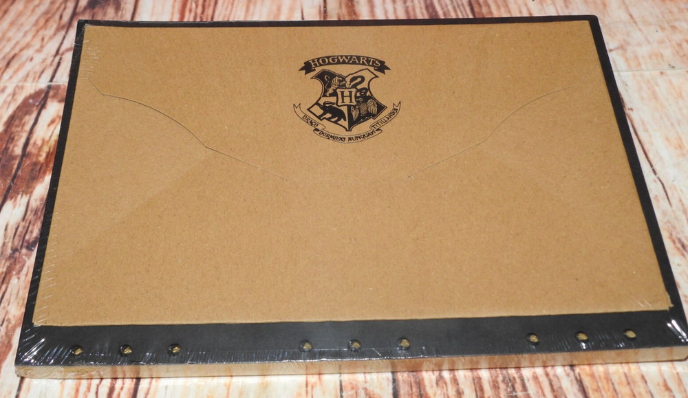 NEW Open Harry Potter Notebook A5 Courage Leather Notepad Journal Gryffindor