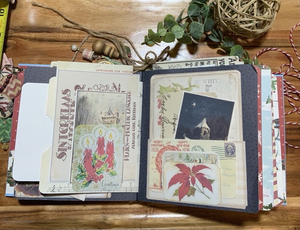 Christmas Handmade Junk Journal