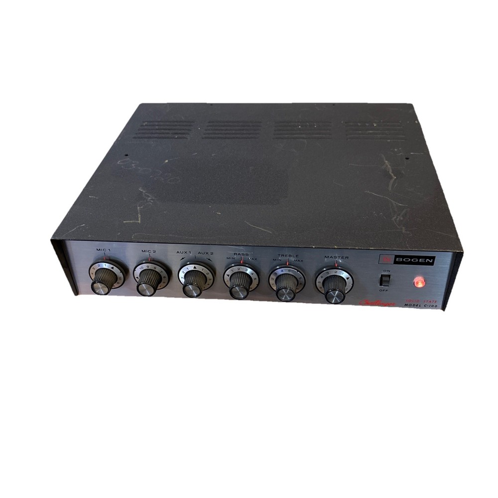 Bogen Challenger Model C-100 Solid State Commercial Amplifier