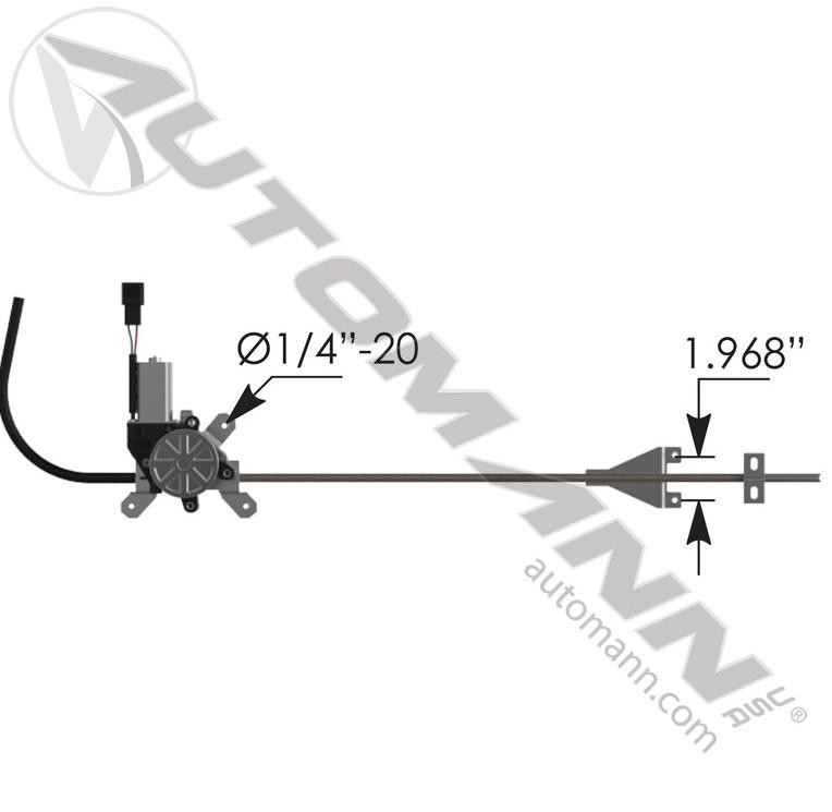 For PETERBILT 384 WINDOW REGULATOR Left ,  WA