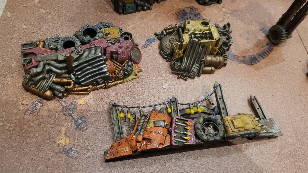 Games Workshop Warhammer 40,000 40k Kill Team Octarius Terrain Painted