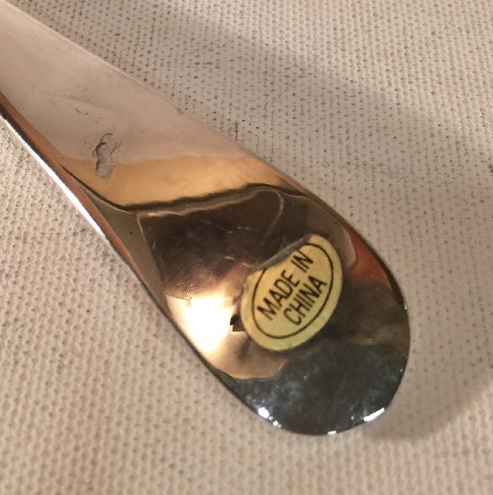 Silverplate Cake Pie Servers 11 1/2" Long Made In China