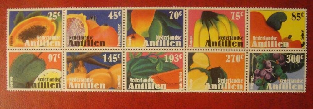Netherlandse Antilles 2005. Fruit. Mint Unhinged.