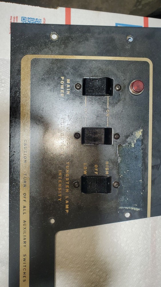 OGP Optical Comparator Control Panel From OGP XL-14C