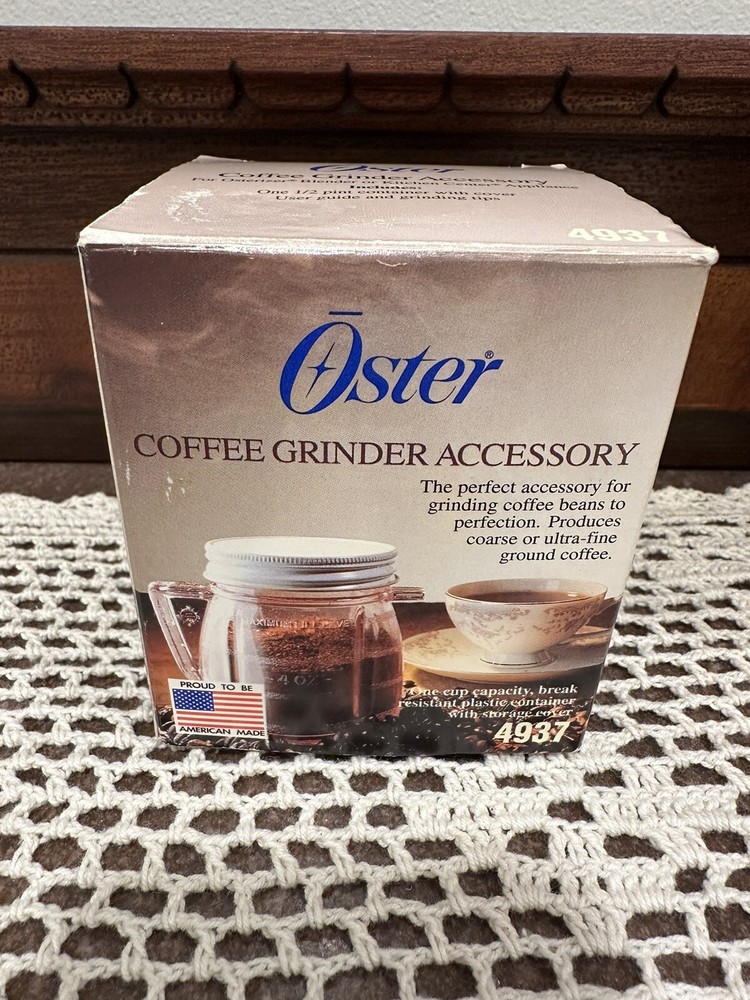 Oster Coffee Grinder Accessory for Osterizer Blender or Kitchen Center Item 4937