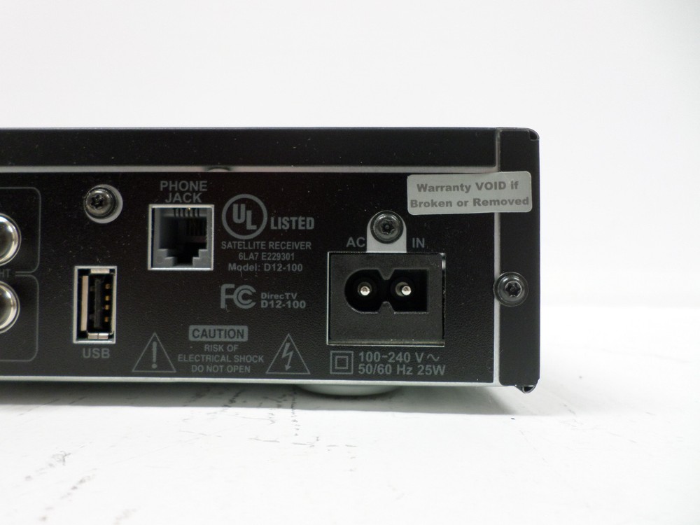 DirecTV Digital Television Multi-Satellite Receiver Box D12-100