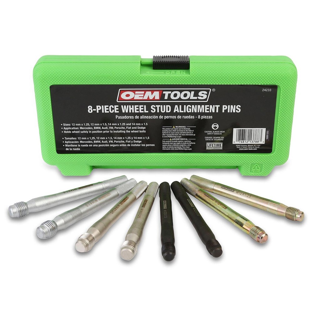 OEMTOOLS 24233 Wheel Stud Alignment Kit, Safe Wheel Alignment Tool, Wheel Han...