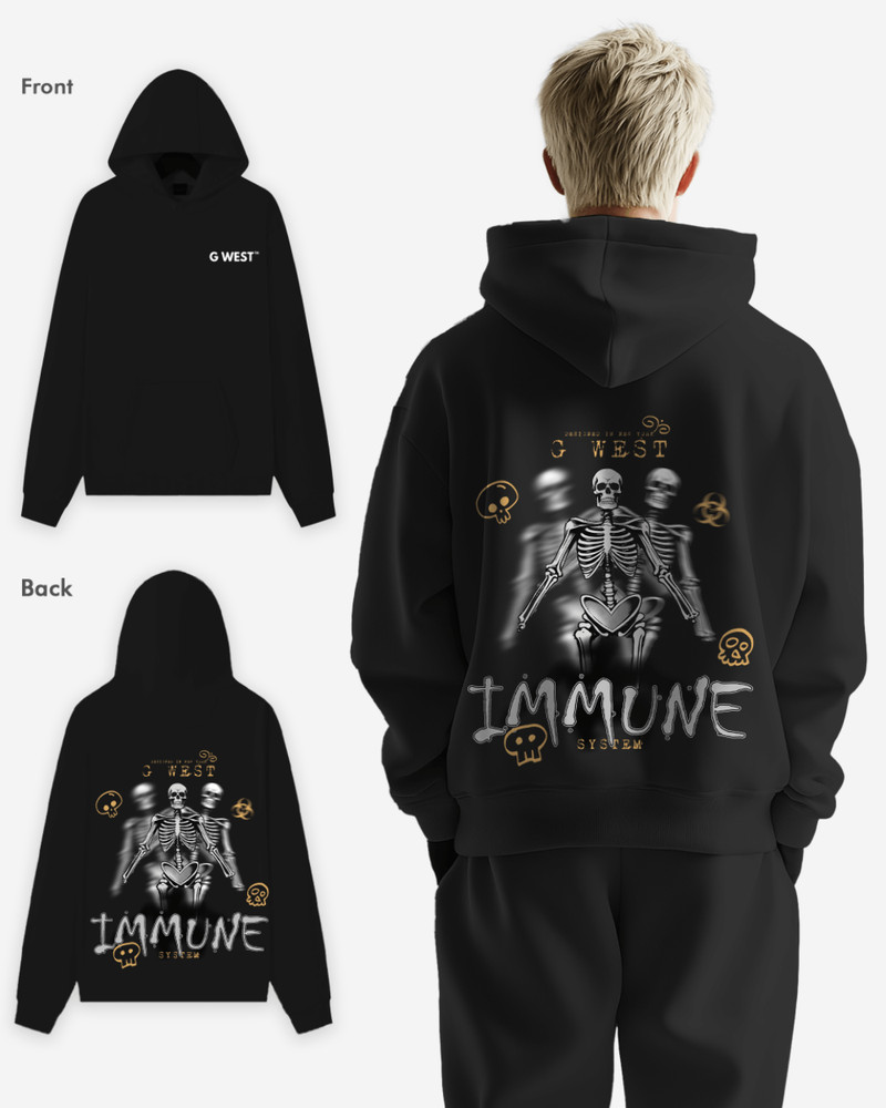 G West Gratitude Immune Oversize Hoodie
