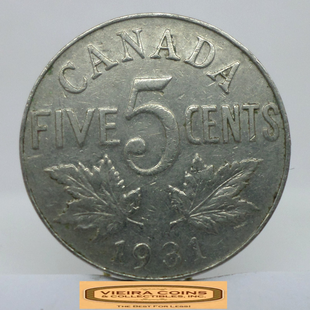 1931 Canada 5 Cents - #C56059NQ