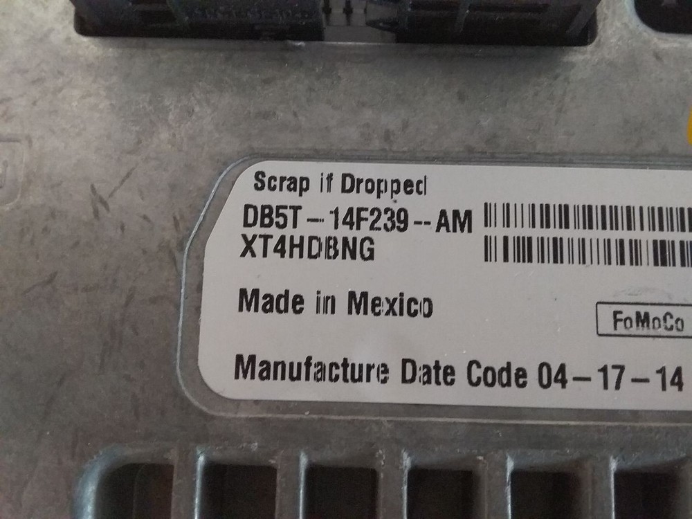 2013-2014 Ford Explorer Front 8" Display Screen ID DB5T-18B955-FA