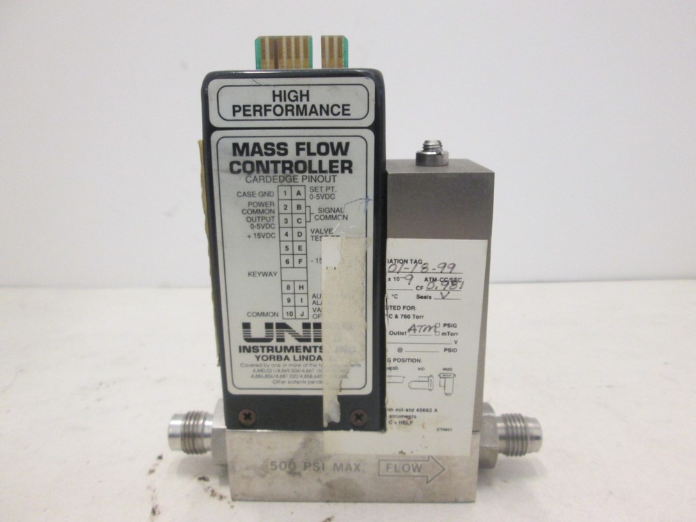 Unit UFC-1110A, Mass Flow Controller MFC, O2, 10 SLM, Used