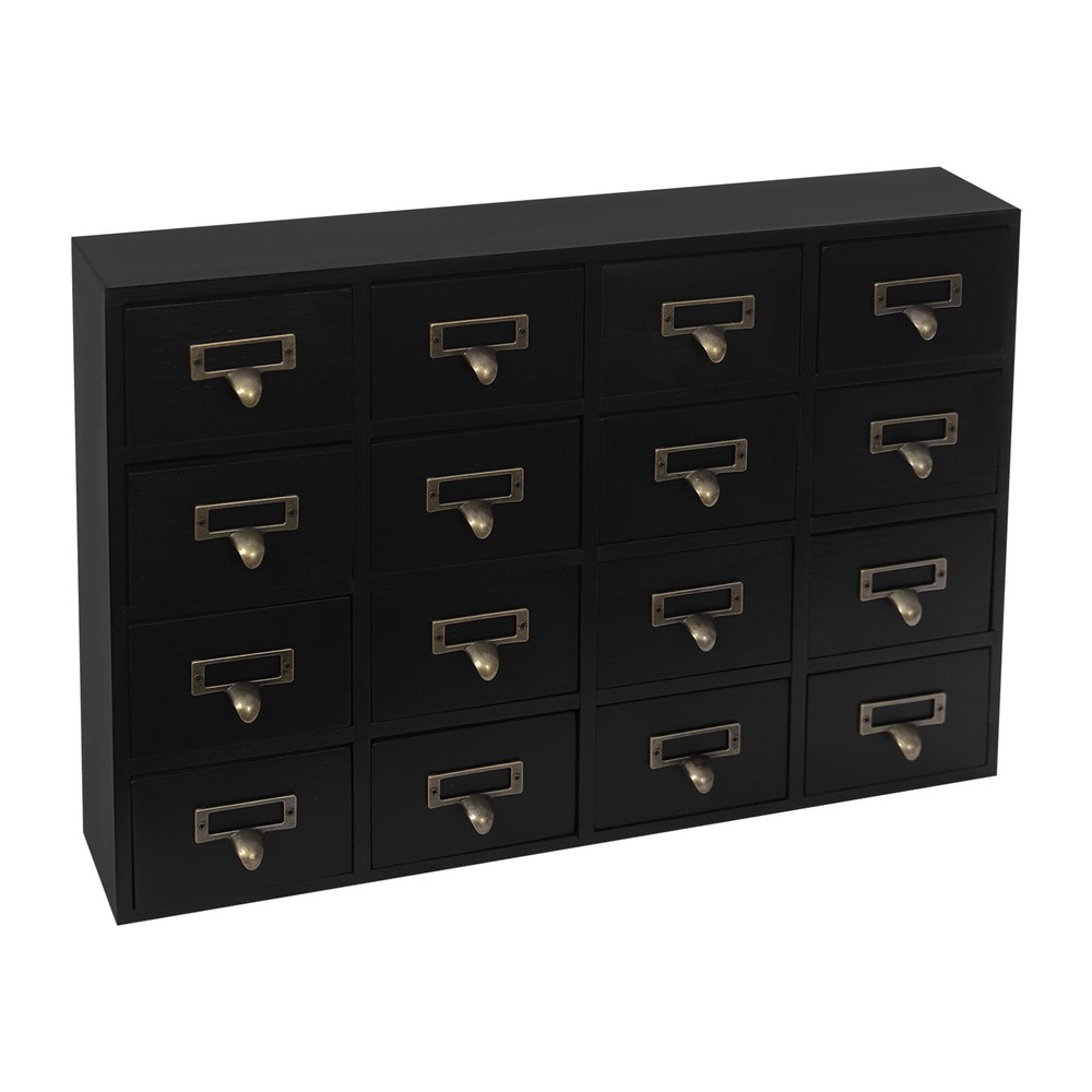 Vintage 4 PCS Drawer Cabinets - Elegant 64-Drawer Storage Solution